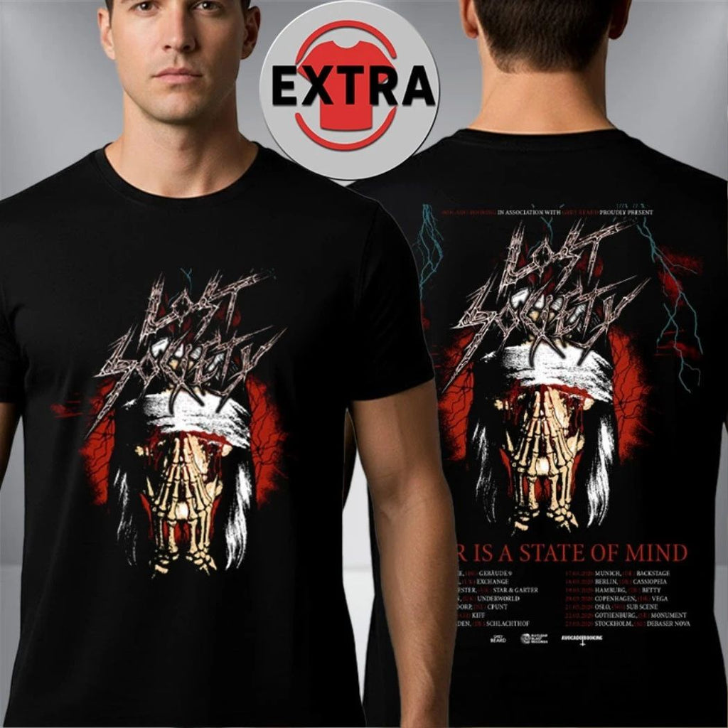 Lost Society Tour Is A State of Mind European and UK tour in March 2026 Shirt