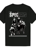 Casual Summer Specials Band Black White Tee Unisex T-shirt, Sweatshirt, Hoodie (1)