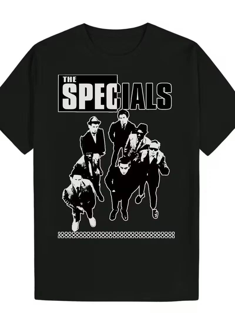 Casual Summer Specials Band Black White Tee Unisex T-shirt, Sweatshirt, Hoodie (1)
