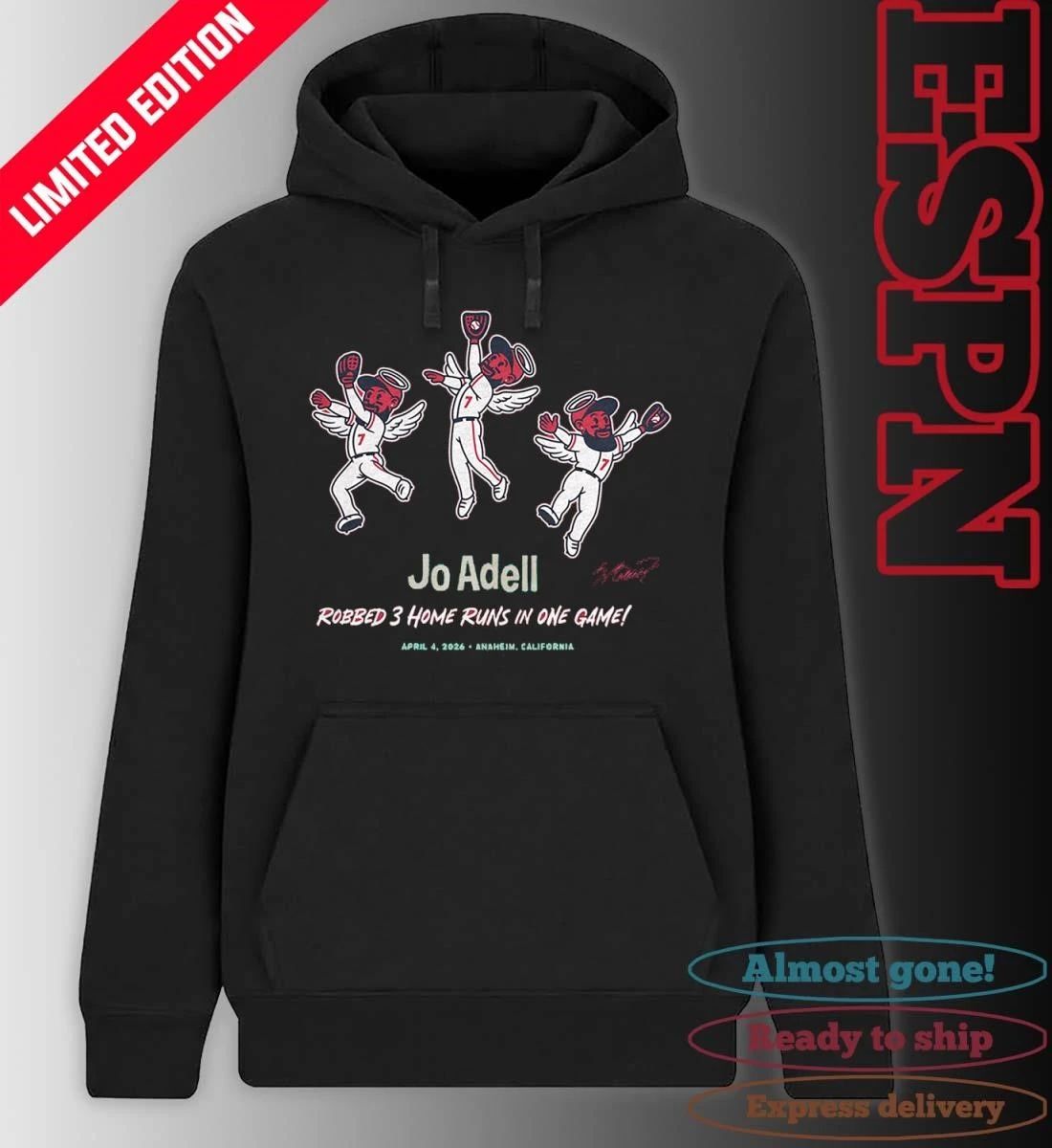 Jo Adell Robbed 3 Home Runs In One Game Shirt