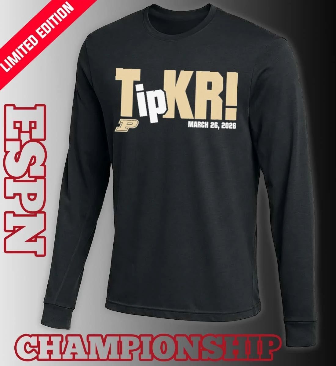 TipKR Trey Kaufman-Renn Purdue Men’s Basketball Shirt
