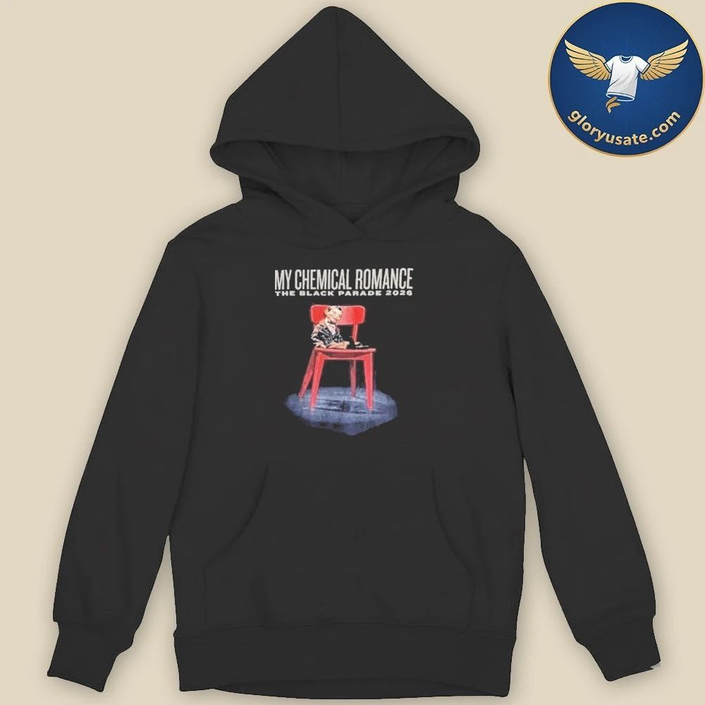 My Chemical Romance Merch Argentina Sourth America 2026 Tour At Estadio Huracan In Buenos Aires On February 1 2026 The Black Parade Shirt