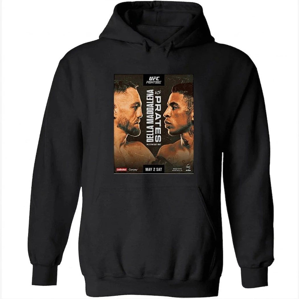 Ufc Fight Night Prates Vs Della Maddalena May 2 2026 Western Australia Shirt