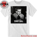 a memorial to Terry Hall, lead singer of the 2-tone ska band The Specials Shirt