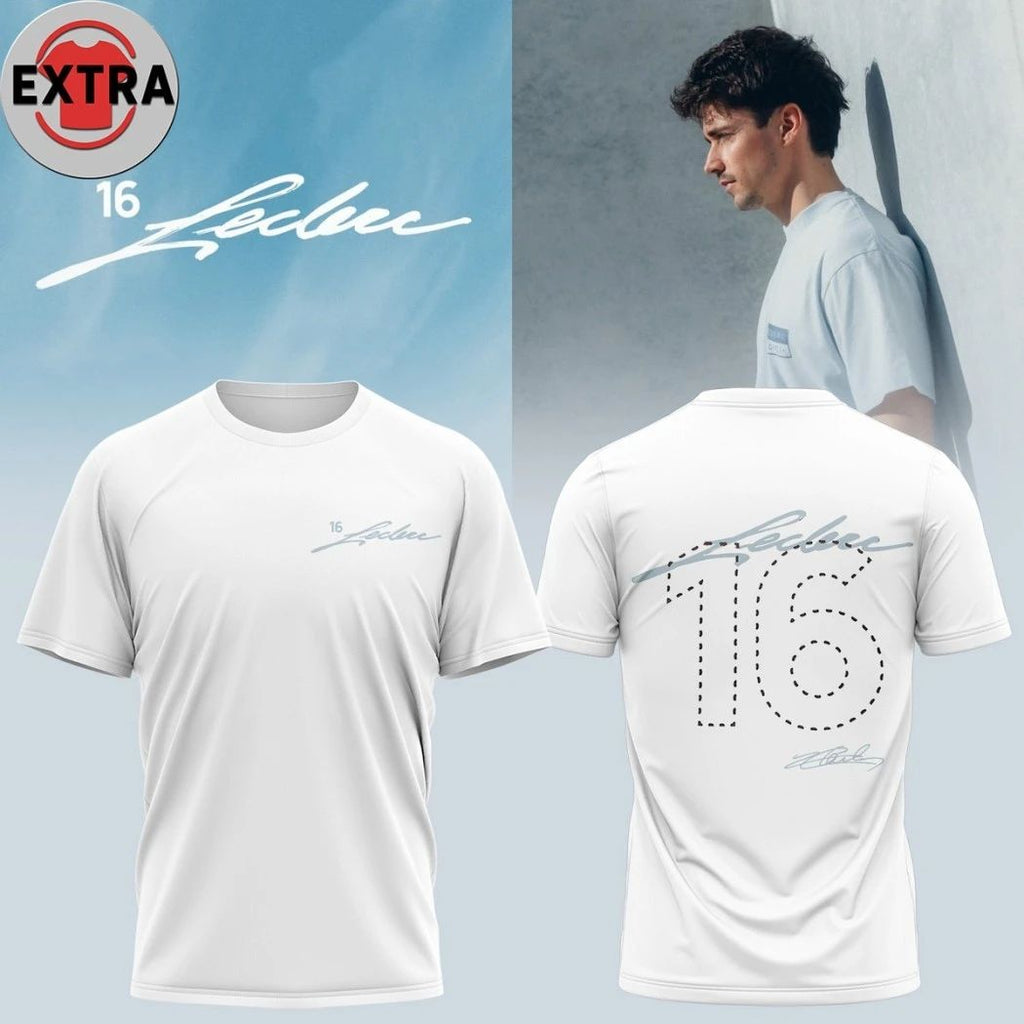 Charles Leclerc 16 Sedici 2026 Two Sided Shirt