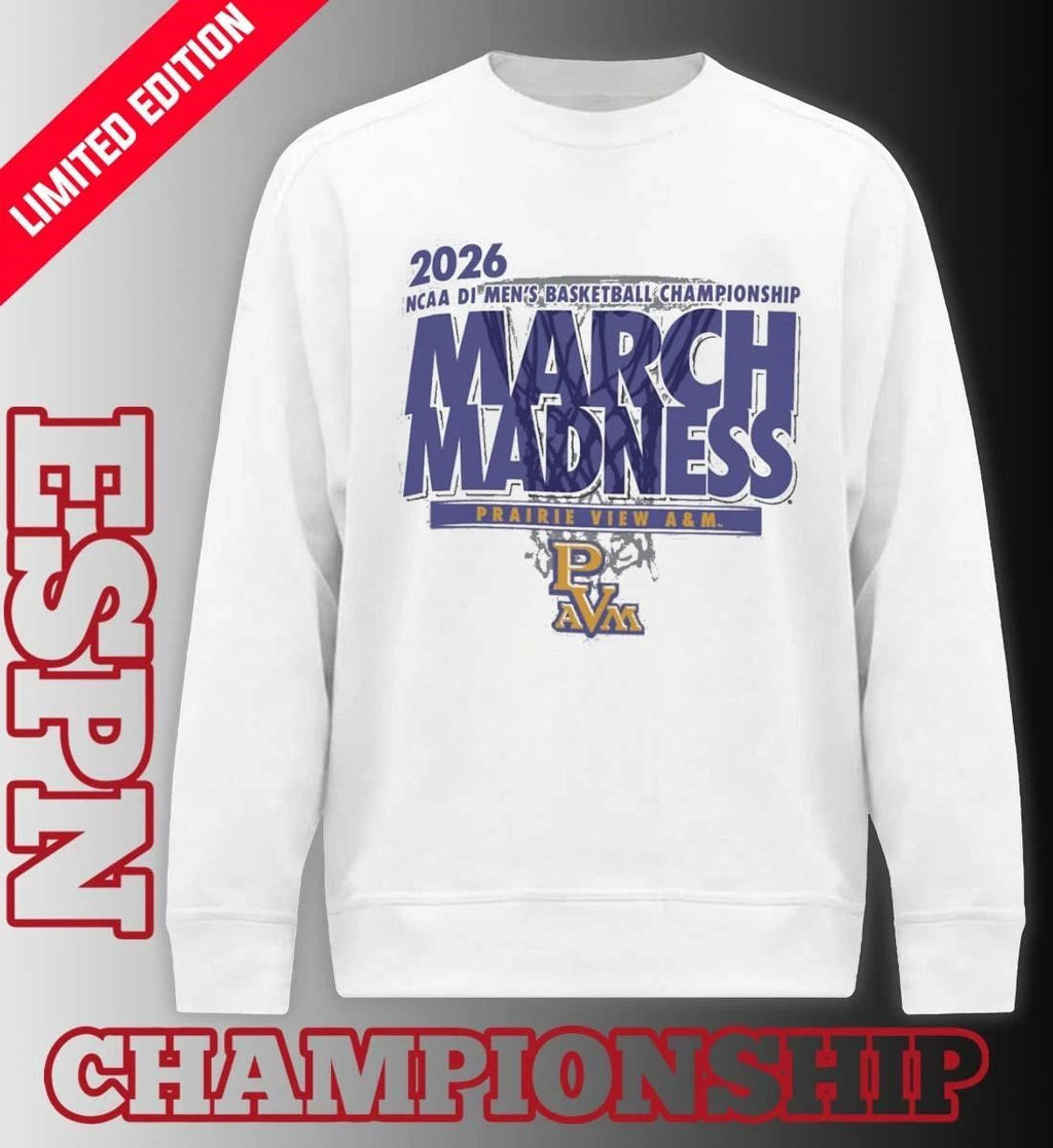 Prairie View A&M Panthers 2026 NCAA DI Basketball March Madness – First Four Shirt