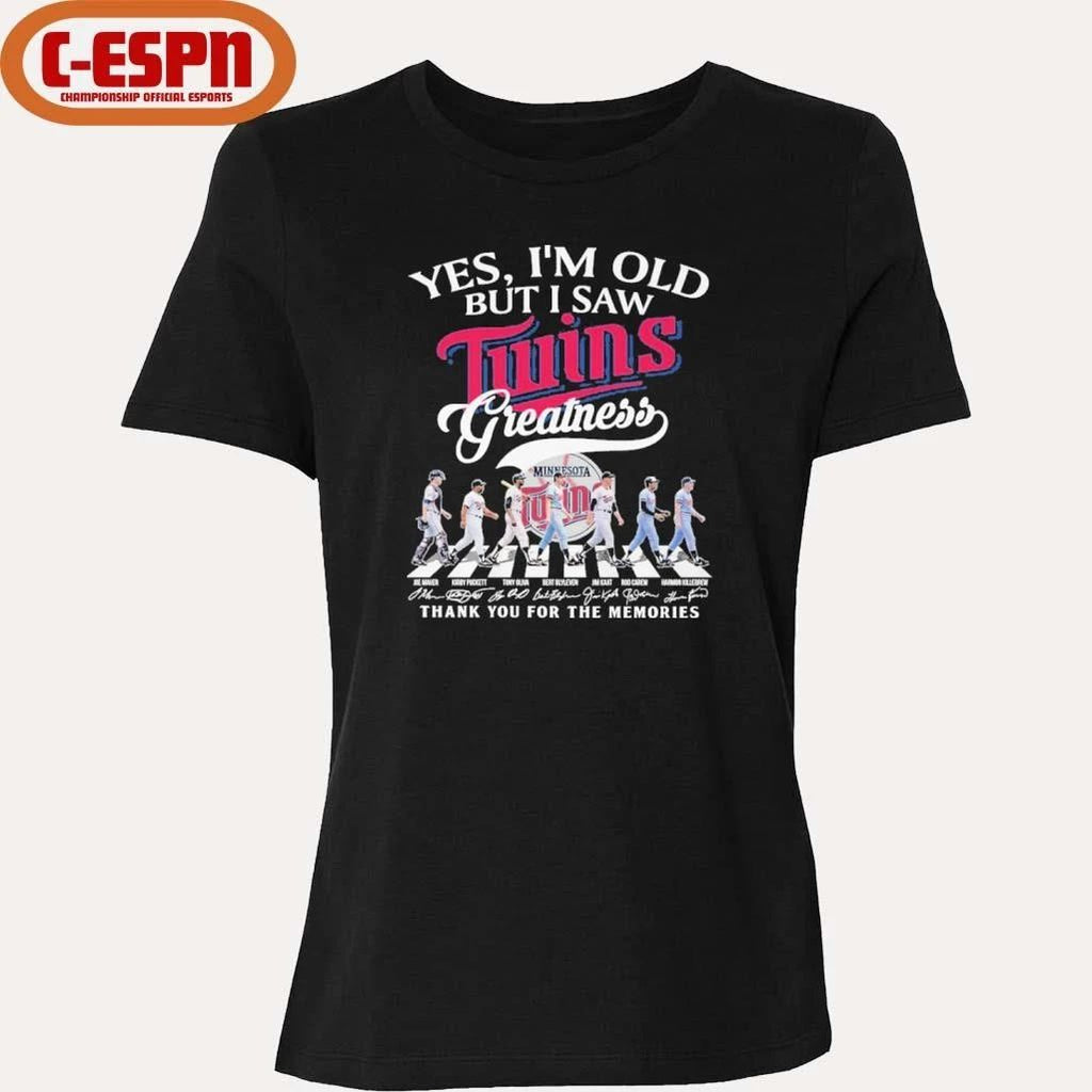 Yes, I’m Old But I Saw Minnesota Twins Abbey Road Legends Greatness T-Shirt