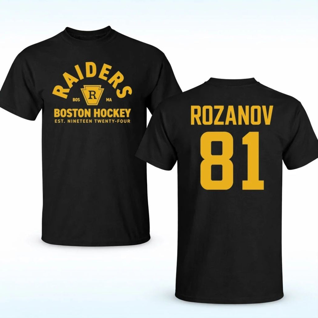 Ilya Rozanov #81 Heated Rivalry Boston Hockey Est Nineteen Twenty Four Shirt