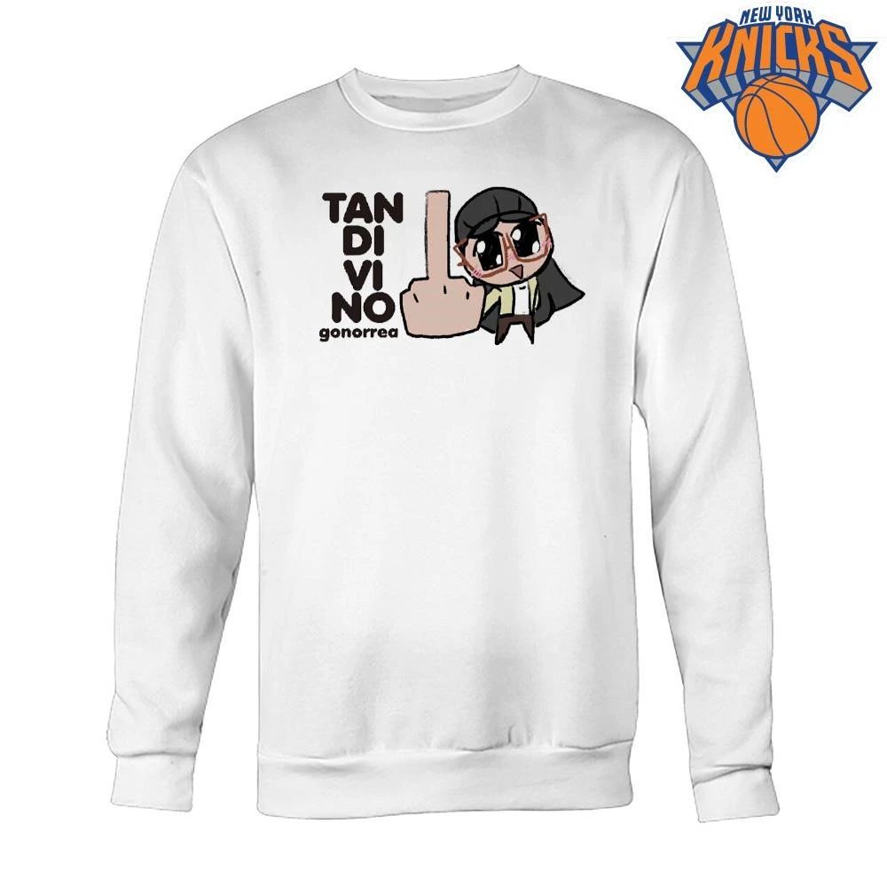 Tan Divino Gonorrea Chibi Girl Middle Finger Funny Meme shirt