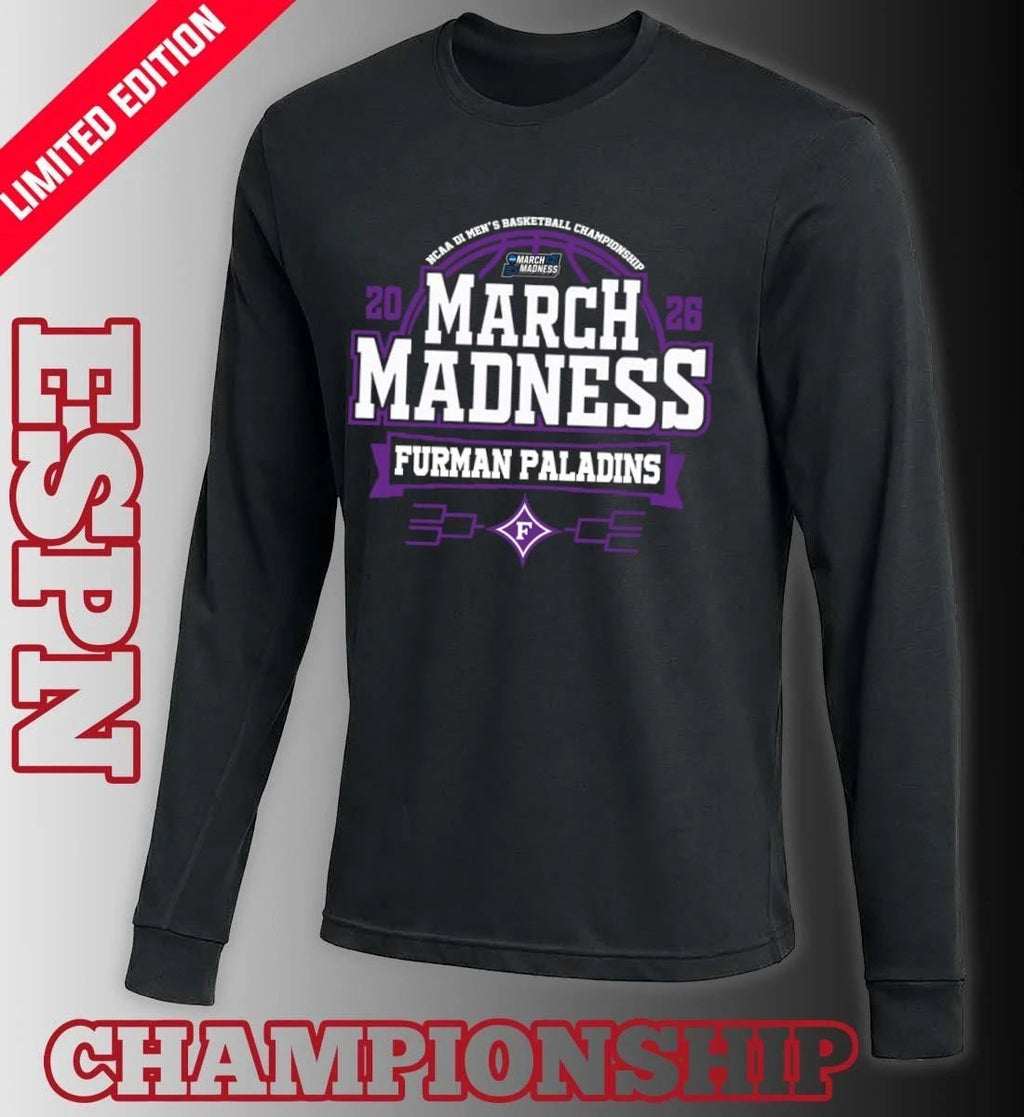 Furman Paladins Men’s Basketball March Madness Bound T-Shirt