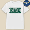 King Tuff VT License Plate T-Shirt