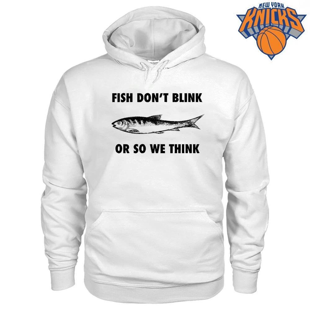Fish Don’t Blink Or So We Think Funny Fishing Vintage Sardine Shirt