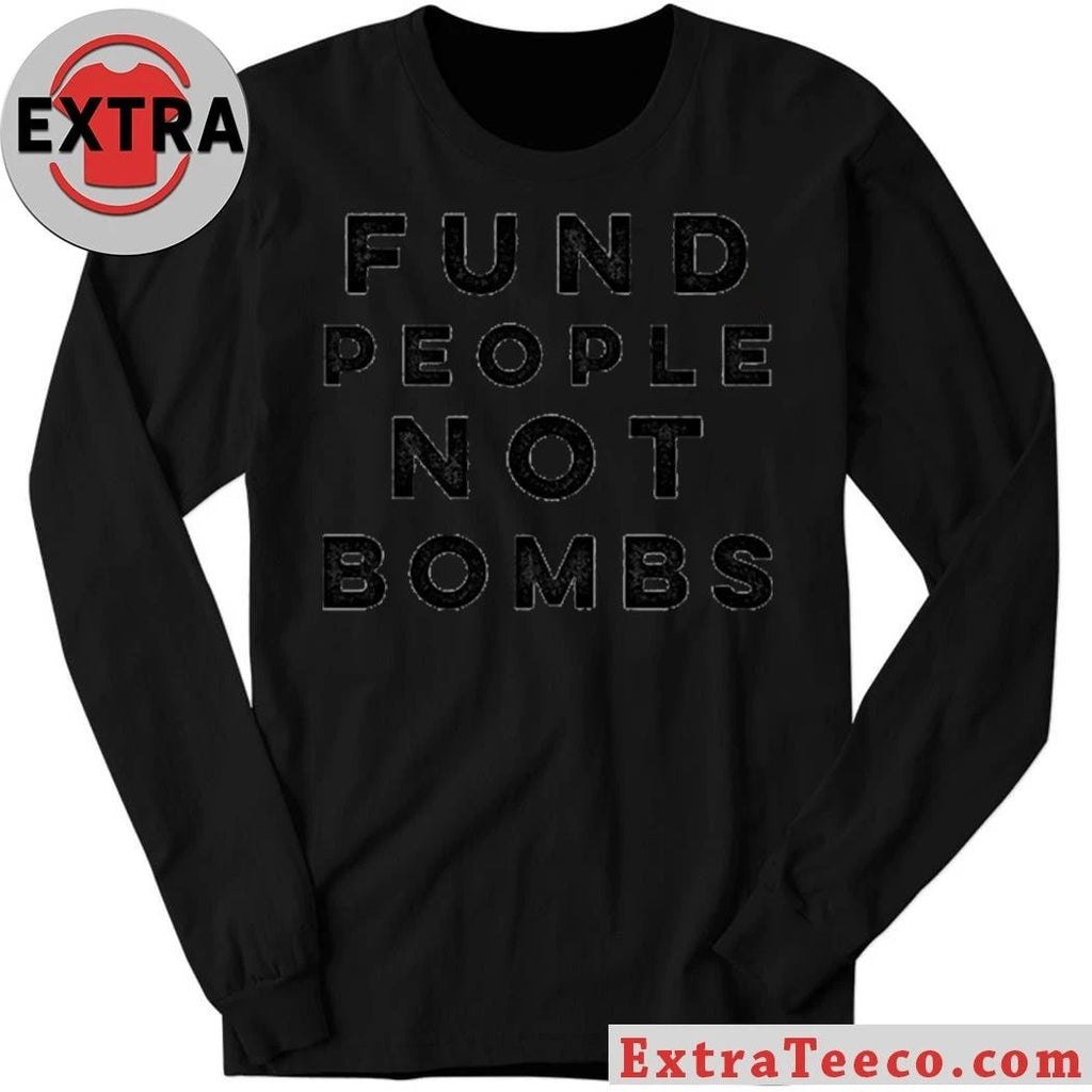 Fund People, Not Bombs Shirt Protesters Demand Senators Block Sale of Weapons to Israel