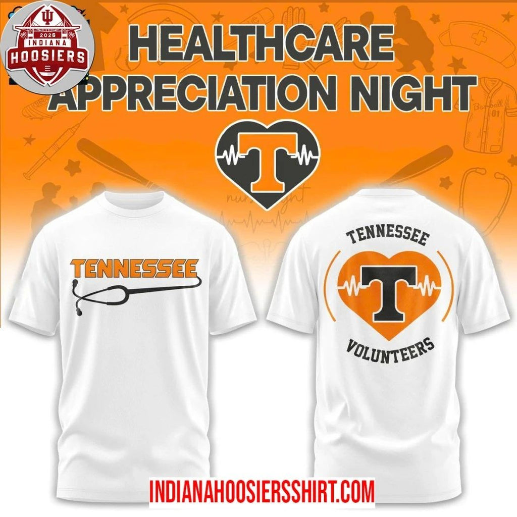 Tennessee Volunteers Healthcare Appreciation Night 2026 MLB Logo Two Sided Hoodie Shirts