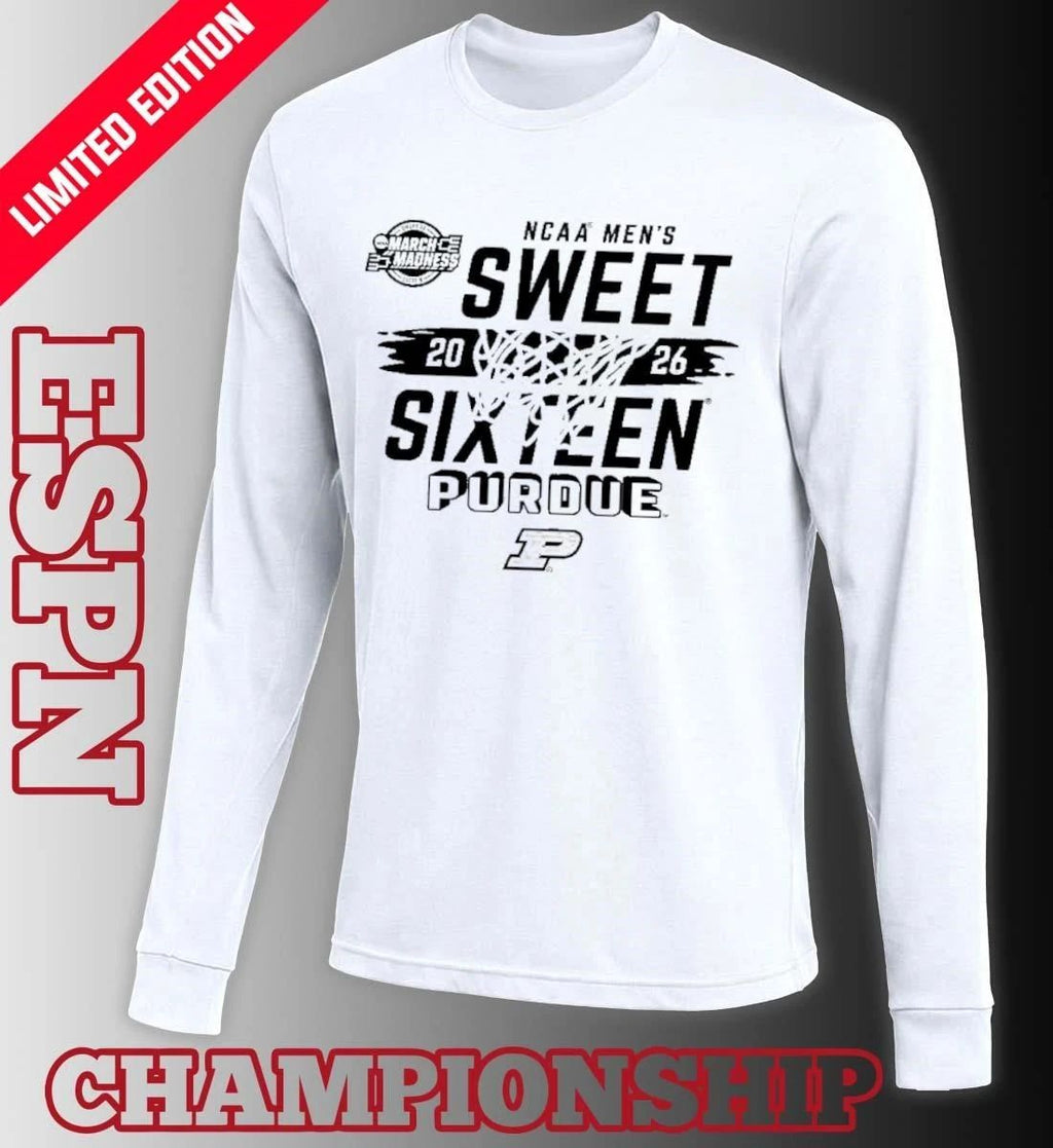 Purdue Boilermakers Men’s Basketball 2026 Sweet 16 Shirt