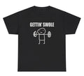 Getting Swole Meme Gym Working Meme Humor Pump Cover Tee Tee (1)