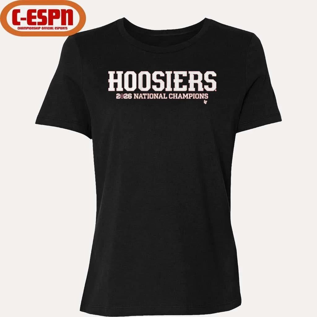 Hoosiers National Champions 2026 IU Football T-Shirt