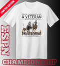 Never Underestimate A Veteran Who Still Goes Team Roping In His Eighties Shirt