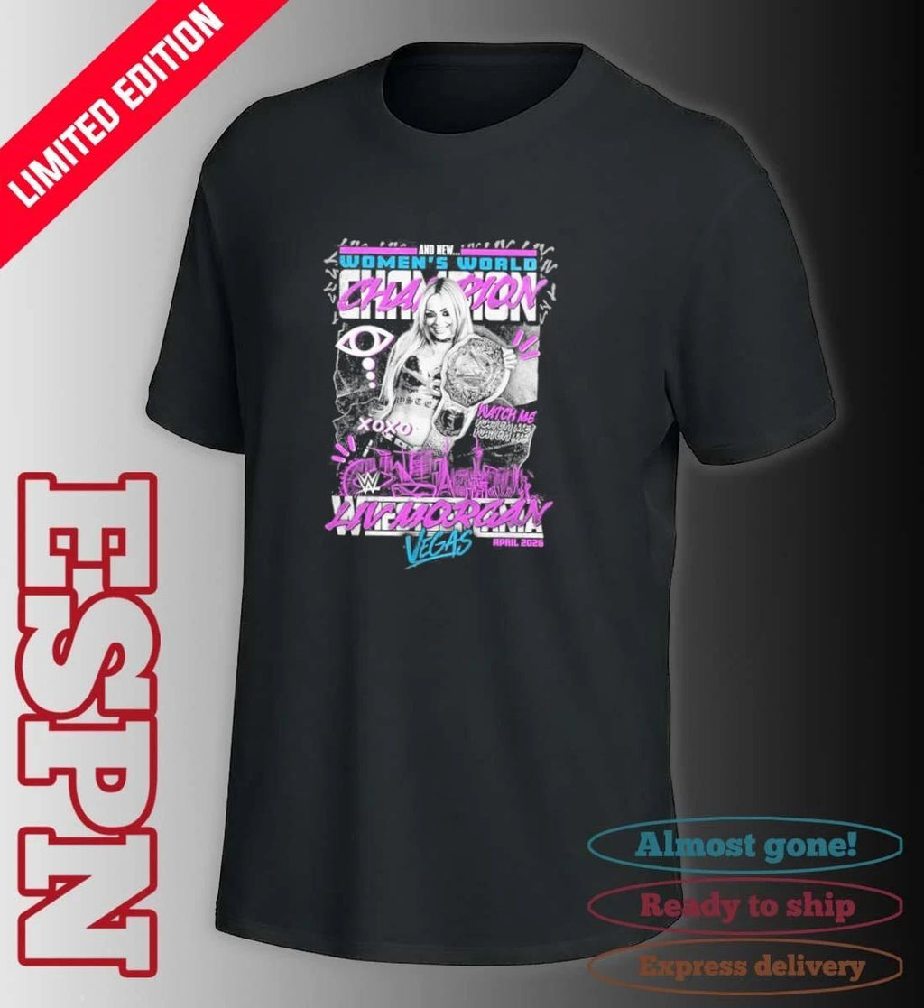 Liv Morgan WrestleMania 42 Women’s World Champion April 2026 T-Shirt