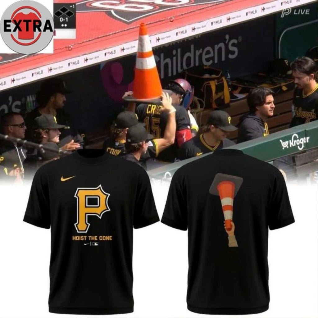 Pittsburgh Pirates 2026 Hoist The Cone Logo Two Sided Shirt – Perfect Gift for Men & Women