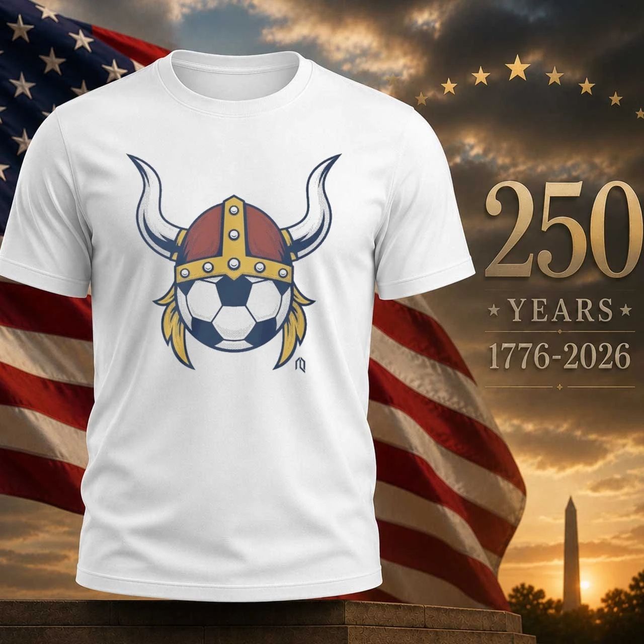 Erling Haaland Viking Soccer Helmet Shirt