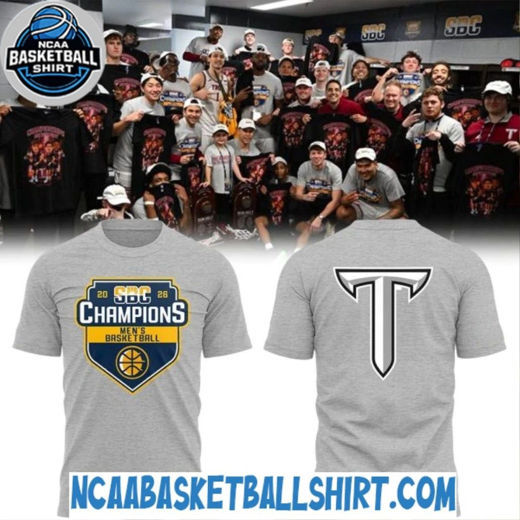 2026 Troy Trojans MBB Champions T-Shirt, Hoodie
