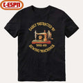 Easily Distracted By Dog And Sewing Machines Shirt