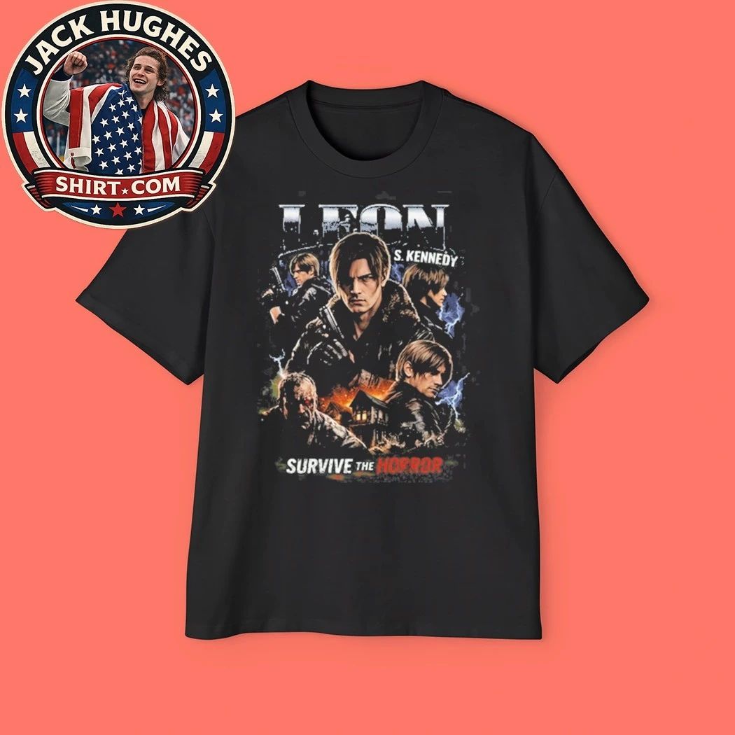 Resident Evil Requiem Leon Kennedy Graphic Shirt