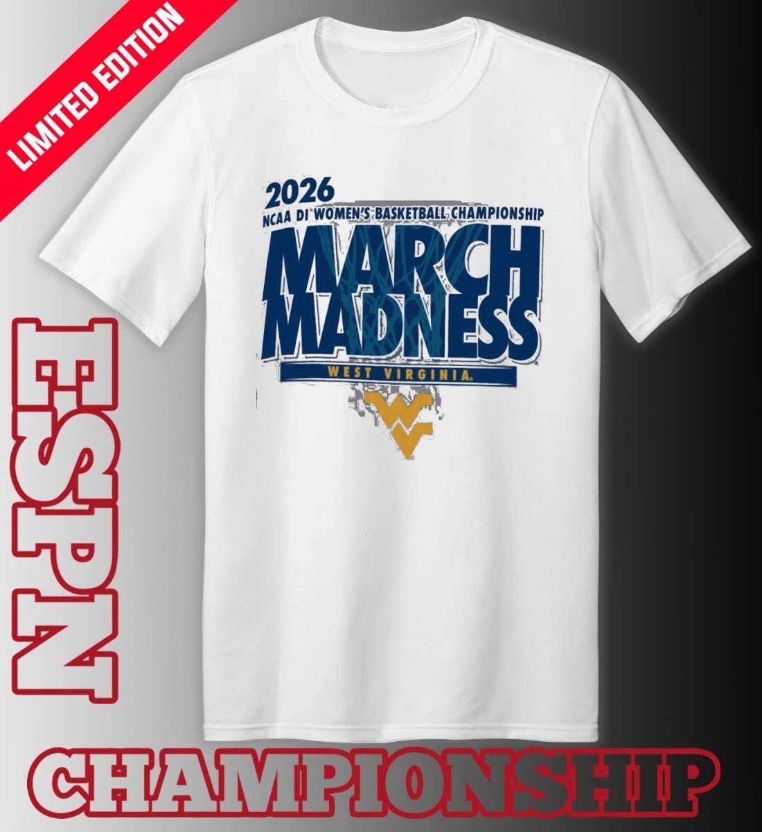 West Virginia Women’s Basketball Single Team 2026 NCAA March Madness Shirt