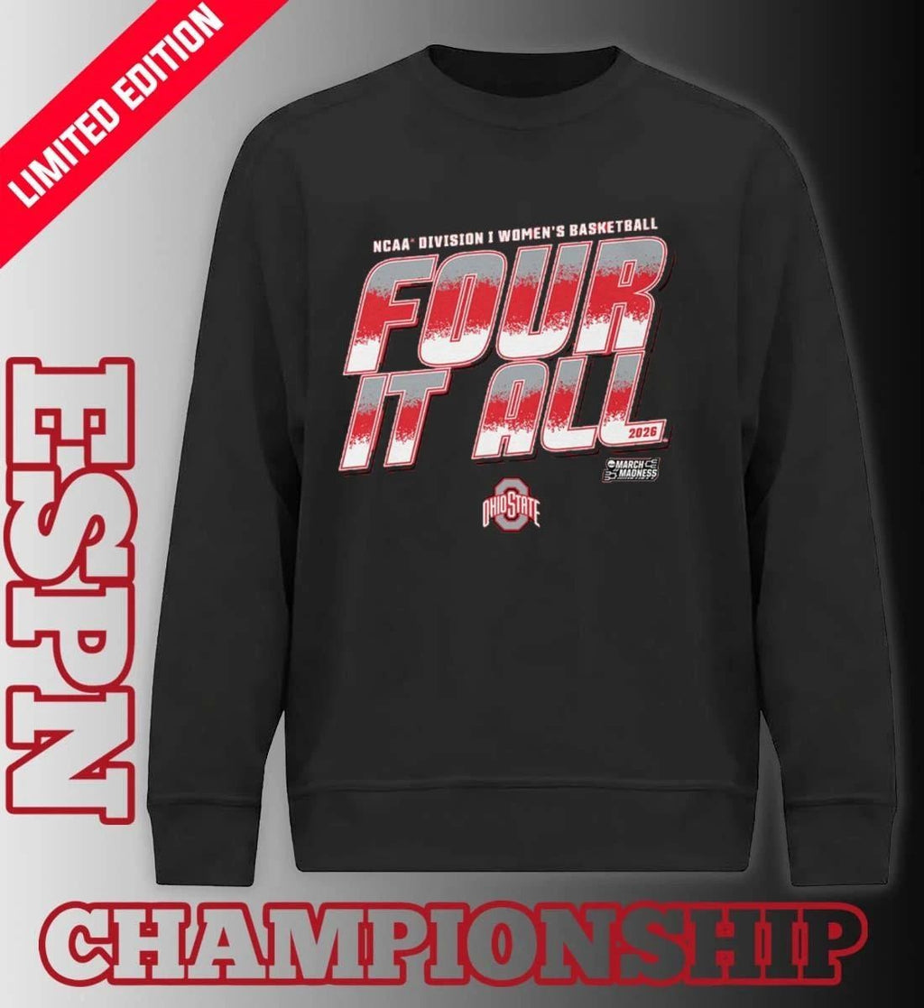 Ohio State Women’s Basketball Four It All 2026 March Madness Shirt