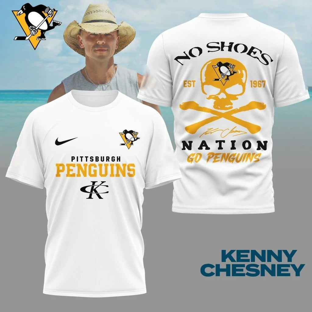 Fanatics Branded Pittsburgh Penguins Black Rink Tech Short Sleeve T-Shirt