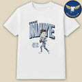 UNC Football Drake Maye Pro Caricature Shirt