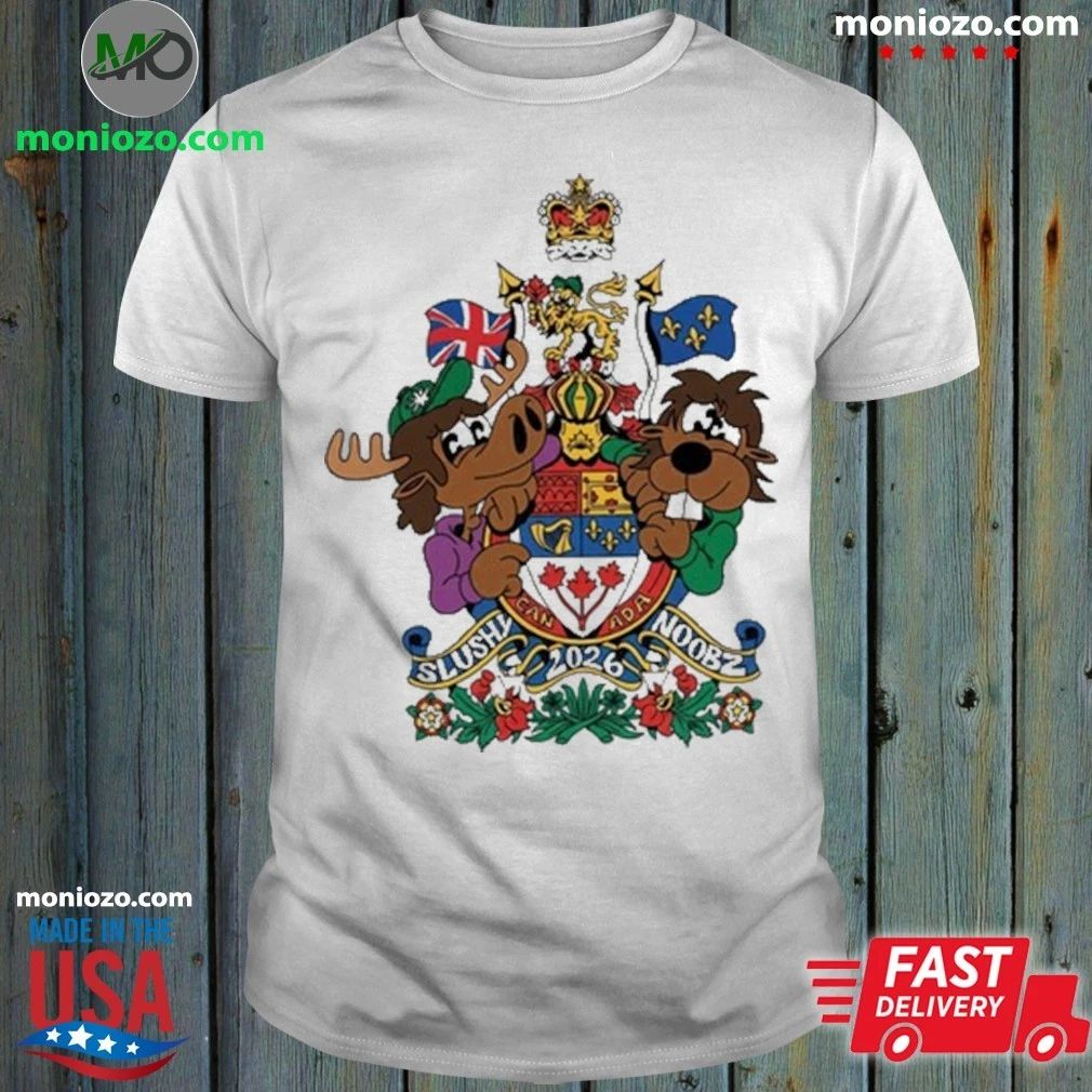 Slushy Noobz Canadian Crest Shirt
