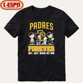 The Peanuts Characters Forever X San Diego Padres Shirt