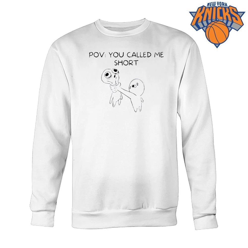 POV You Called Me Short Funny Angry Choking Comic Character Meme Shirt