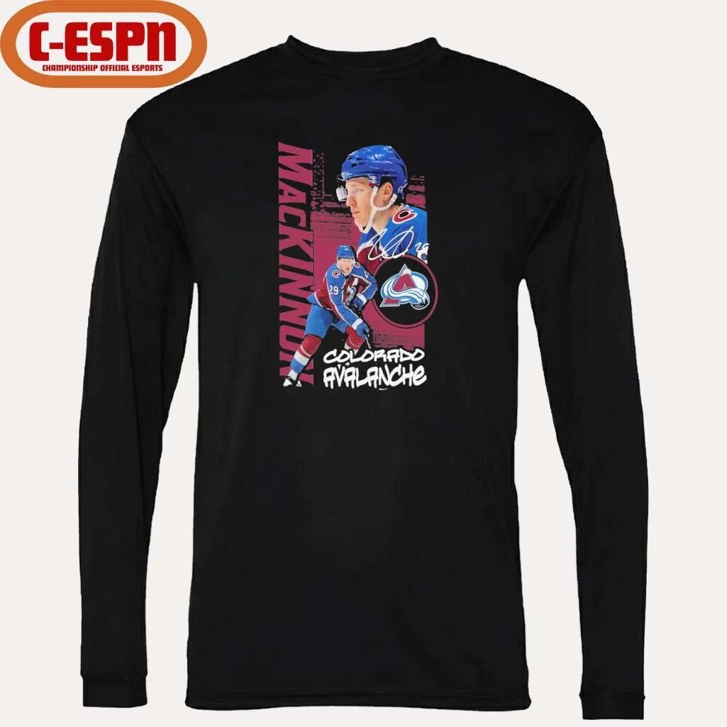 Nathan MacKinnon Colorado Avalanche Vintage Playmaker T-Shirt