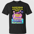 Mosswood Meltdown July 18-19 2026 in Mosswood Park, Oakland, CA Concert Poster Shirt