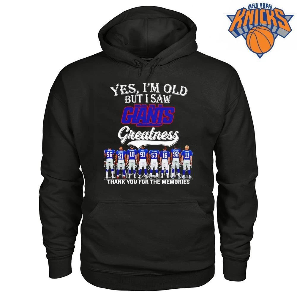 2026 Yes, I’m Old But I Saw Giants Greatness Shirt