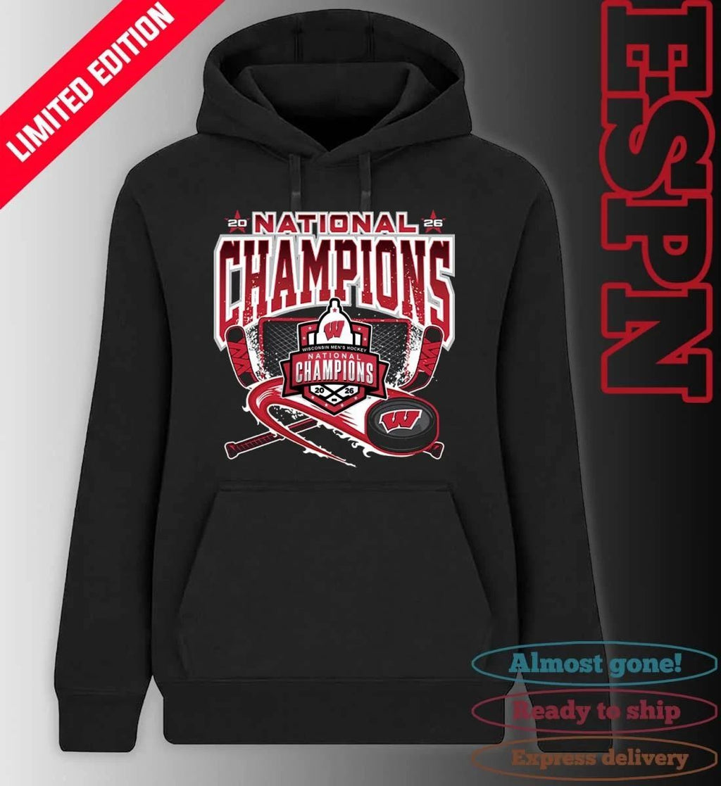 Wisconsin Men’s Ice Hockey NCAA National Champions Vintage Shirt
