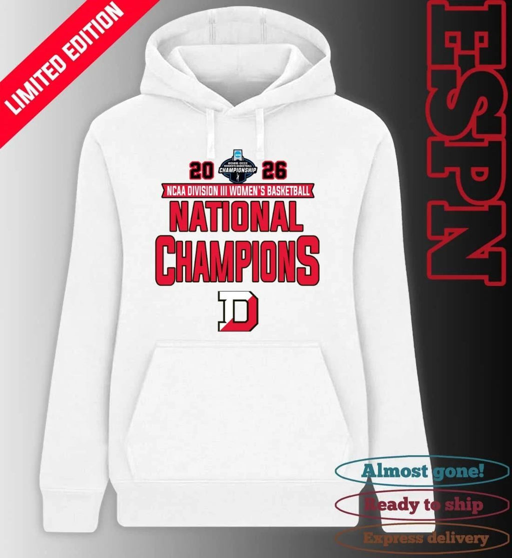 Denison Big Red 2026 NCAA Division III Women’s Basketball National Champions T-Shirt