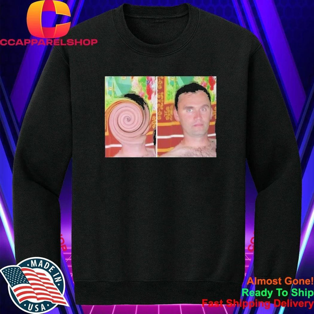 Swirly Kirk Charlie Robocough Shirt