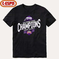 TCU Football 2025 Alamo Bowl Champions T-Shirt