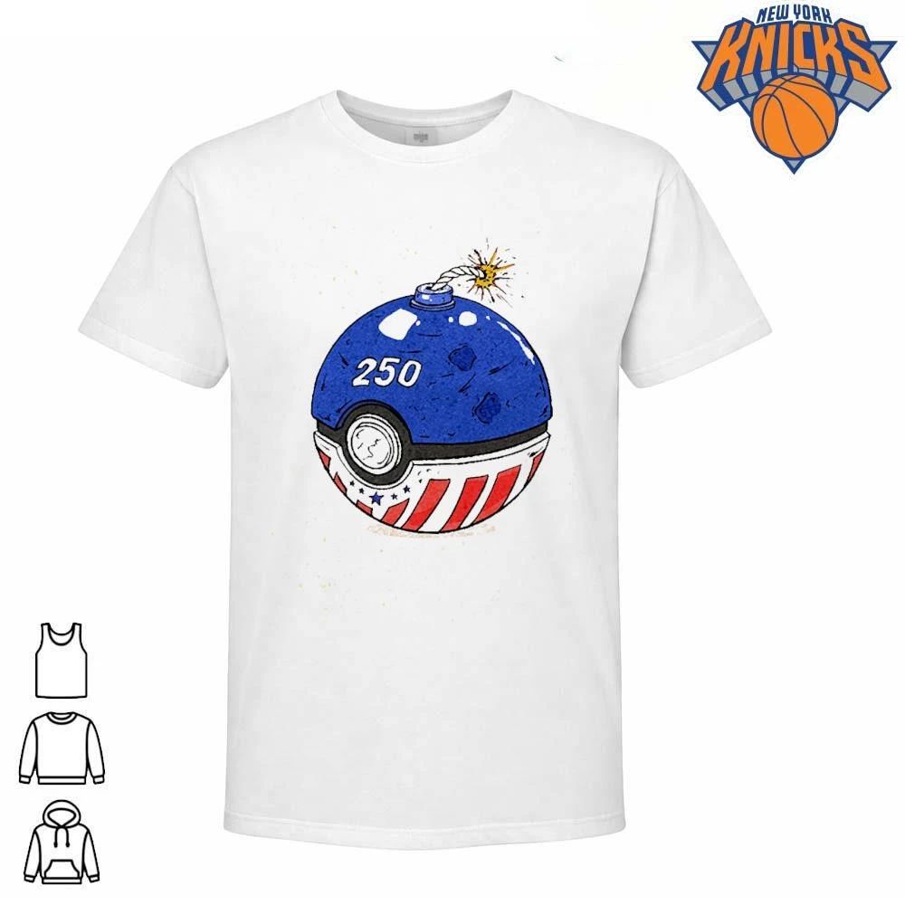 Fourth of July 250 Years America Poke Bomb Fireworks Graphic shirt