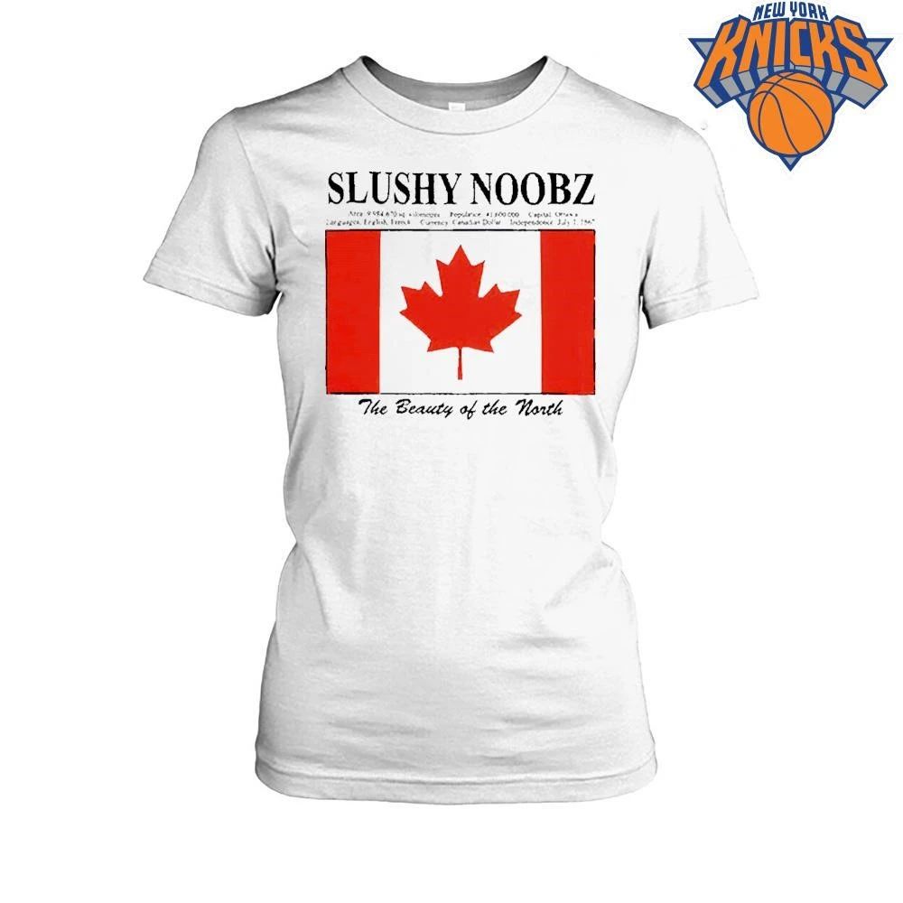 SlushyNoobz Canada Facts Tee Funny Creator Fan Shirt