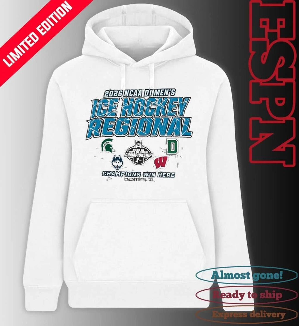 Worcester Regional 2026 NCAA DI Men’s Ice Hockey T-Shirt