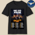 Ne-Yo Akon Nights Like This Tour 2026 Poster Shirt