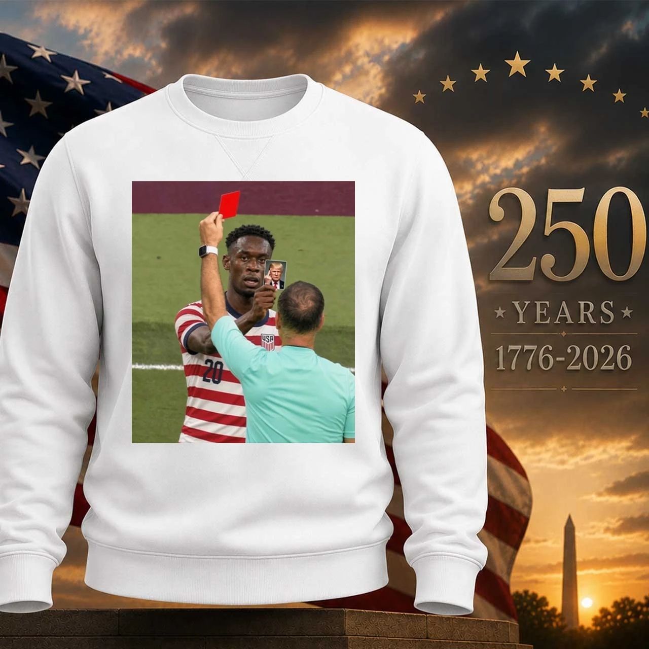 Folarin Balogun Trump Card Shirt