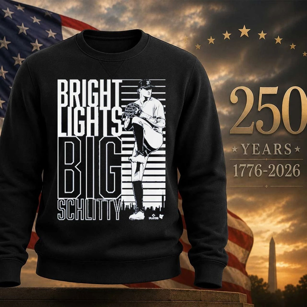 Cam Schlittler Bright Lights, Big Schlitty T-Shirt