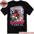 Original T-shirt commemorating the SMU Mustangs’ 2026 Holiday Bowl championship victory (24-19) at Snapdragon Stadium, San Diego, California