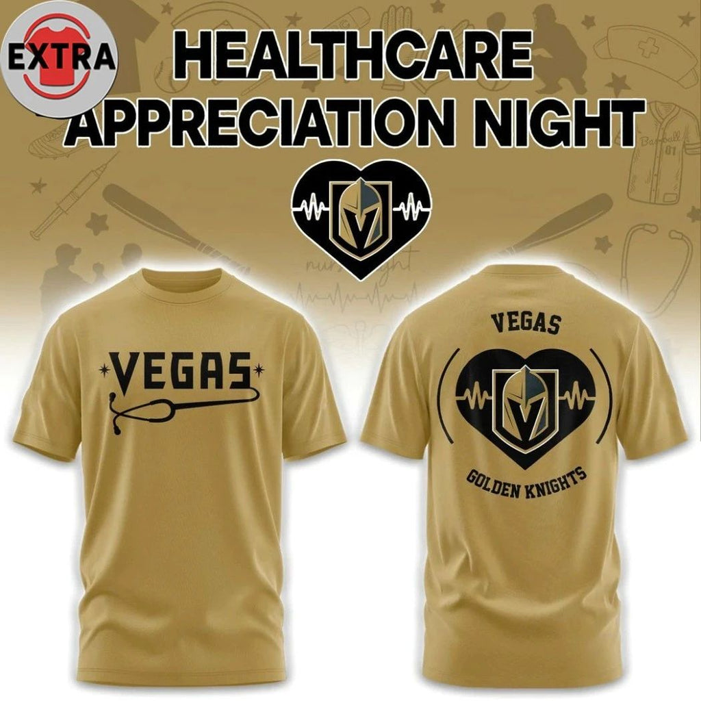 Vegas Golden Knights Healthcare Appreciation Night Logo 2026 Hoodie T-Shirt